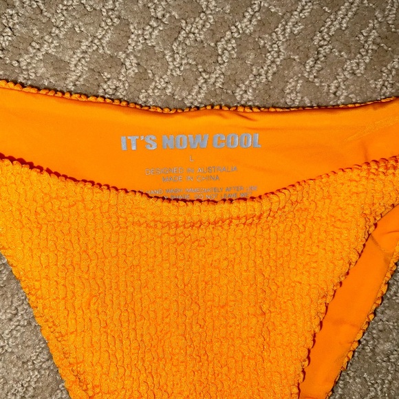 It’s Now Cool Crimped Tangerine Bikini - Picture 9 of 16